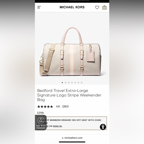 Michael Kors Duffle - Picture 3 of 3